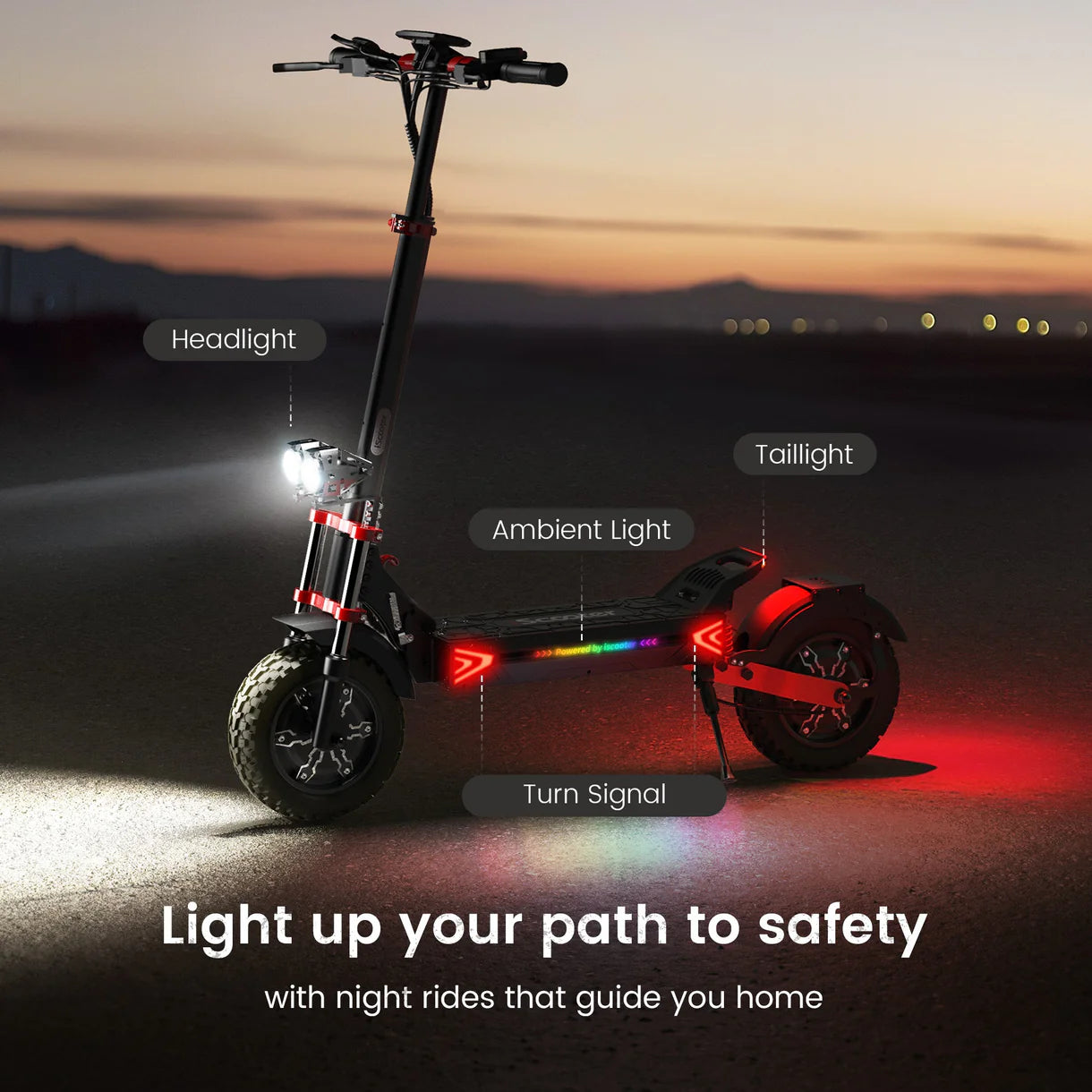 iX8 Off-Road Tires Electric Scooter